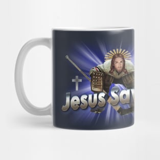 Jesus Saves Mug